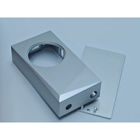 Boîtier métallique pour lecteur HiFi, service d'usinage CNC d'aluminium personnalisé, boîtier 2