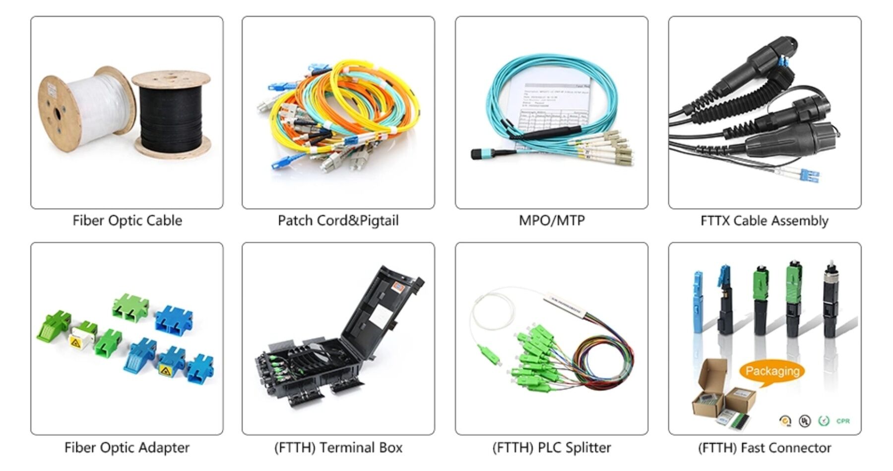 Ftth Sc/upc-sc/upc Duplex Single Mode G657a G652d Outdoor Multimode ...