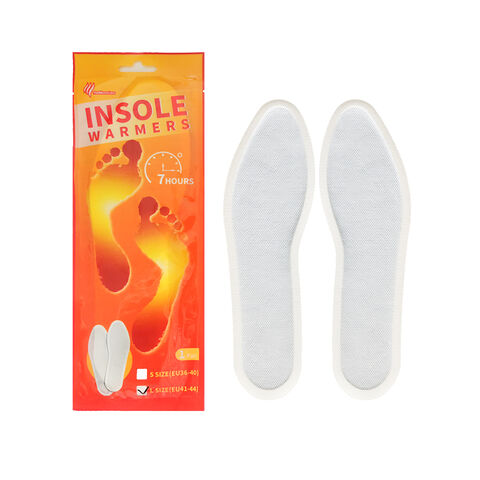 Semelles chauffantes avec patch chauffant longue durée pour rester au chaud, prix de gros usine