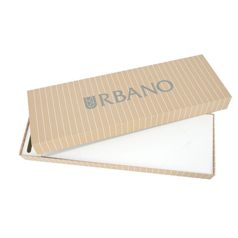 Weihnachtsgeschenkbox mit individuellem Logo bedruckt, Versandkarton aus Elfenbeinkarton