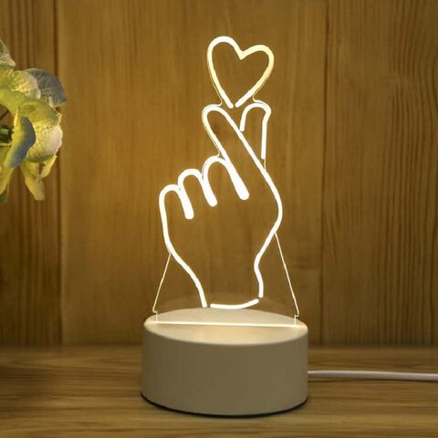 Factory Price New Year's Birthday Gift Creative 3D Night Light Decoration