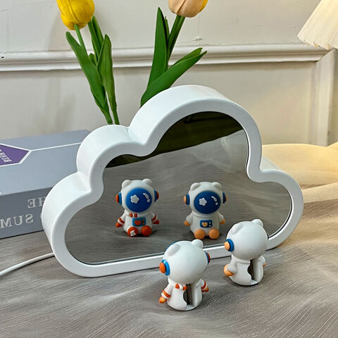 New Birthday Gift Mirror Creative Night Light USB Plug Handmade DIY Decoration