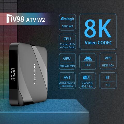 Manufacturer Tv98 Atv W2 Stb Android Tv Box Amlogic S905w2 Manufacturer Tv98 Atv W2 Stb Android Tv Box Amlogic S905w2