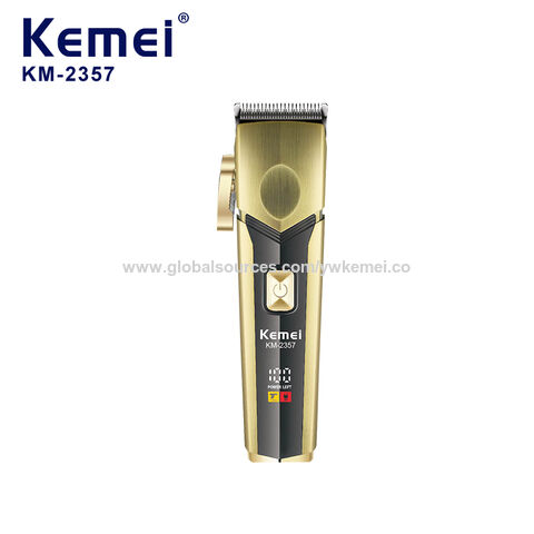 Compre Kemei Km-2357 Eléctrico Recargable Pelo Trimmer Cortador
