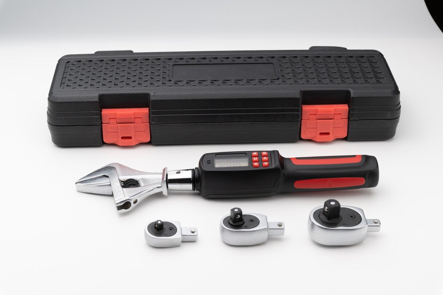 Factory Wholesale 1/2'' Interchangeable Ratchet Head Electronic Digital ...