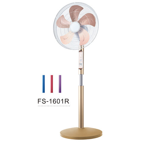 Ventilador de pie colorido de 16 pulgadas al por mayor