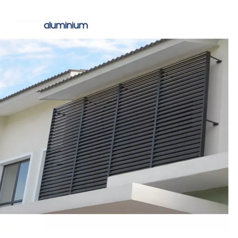 Fabrikorientierte Aluminium-Gartenzaun-Lamellen, günstiges Aluminium-Geländersystem nach Maß, neue Produkte.
