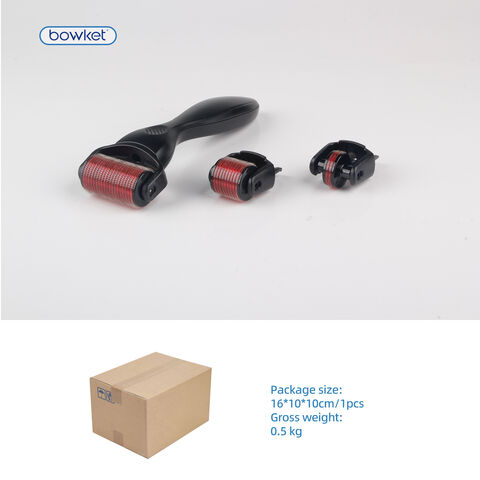 BOWKET Micro Needle Roller Massageroller MTS Micro Needle Induktives therapeutisches Instrument für den Heimgebrauch Microneedles Roller