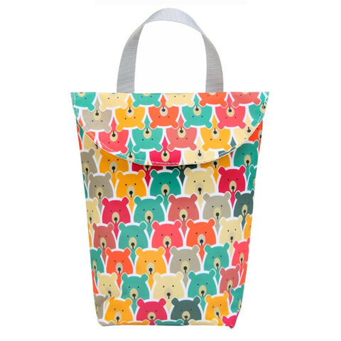 Bolsas de Fraldas Impermeáveis Portáteis para Armazenamento Organizado