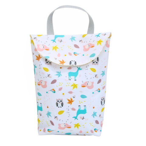 Bolsas de Fraldas Impermeáveis Portáteis para Armazenamento Organizado