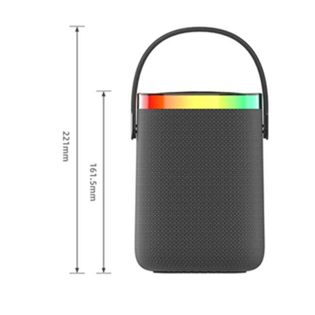 10w Portable Bluetooth Speakers With Rgb Light For Party Wholesalers ...