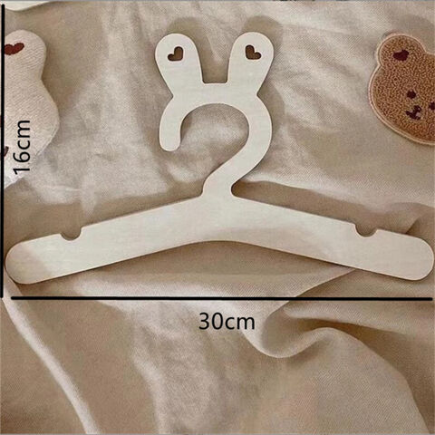 Perchas de Cartón Kraft Reciclado con Logo Personalizado JJ, Perchas Ecológicas para Ropa de Bebé al por mayor