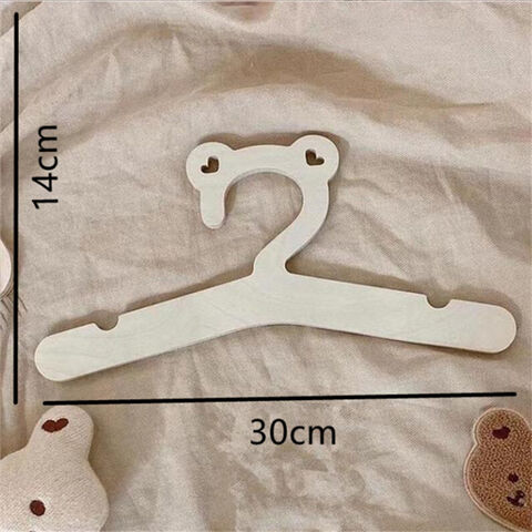 Perchas de Cartón Kraft Reciclado con Logo Personalizado JJ, Perchas Ecológicas para Ropa de Bebé al por mayor