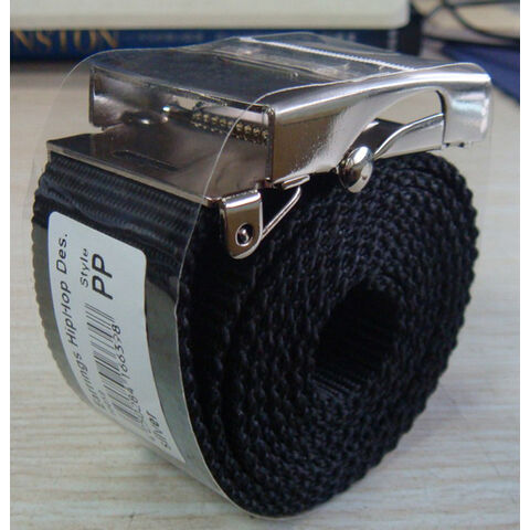 Ceinture Tissée avec Boucle en Acier