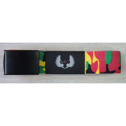 Ceinture Tissée avec Boucle en Acier