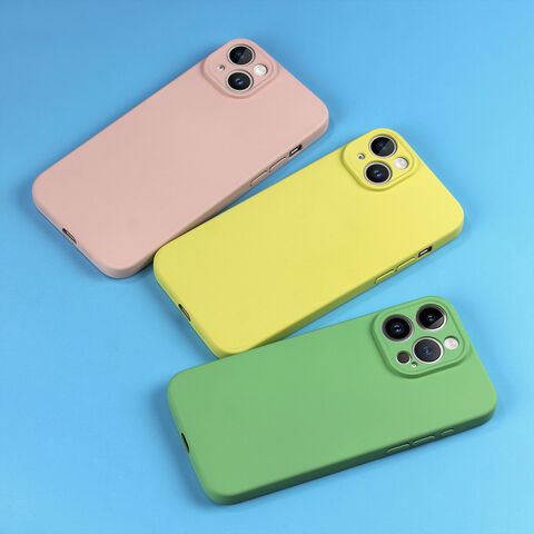 Magnetische Silikon Handyhülle für iPhone 16 Pro Max 15 14 13 12 mit individuellem Logo