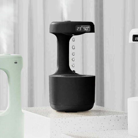 Humidificador Ultrasónico Creativo Anti-Gravedad JJ New de 600ml con Gota de Agua - Humidificador Ultrasónico Innovador para Ambientes B2B