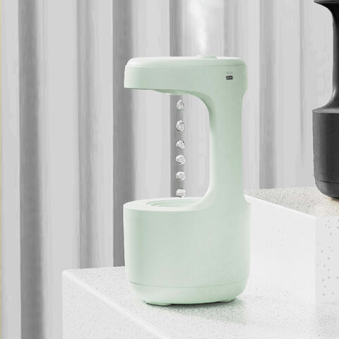 Humidificador Ultrasónico Creativo Anti-Gravedad JJ New de 600ml con Gota de Agua - Humidificador Ultrasónico Innovador para Ambientes B2B