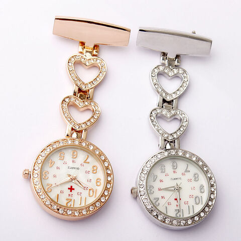 Wholesale Diamond Nurse's Watch Pendant Pectoral Medical Nurse's Pocket Watch