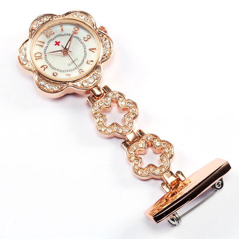 Wholesale Diamond Nurse's Watch Pendant Pectoral Medical Nurse's Pocket Watch