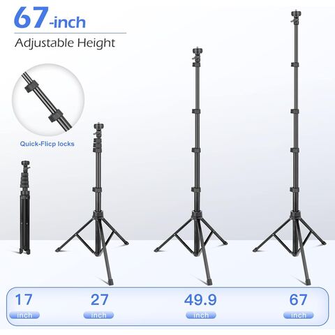 Trípode para Teléfono y Palo Selfie, Soporte Trípode Extensible para Teléfono Móvil con Control Remoto Inalámbrico y Soporte para Teléfono, Compatible con iPhone
