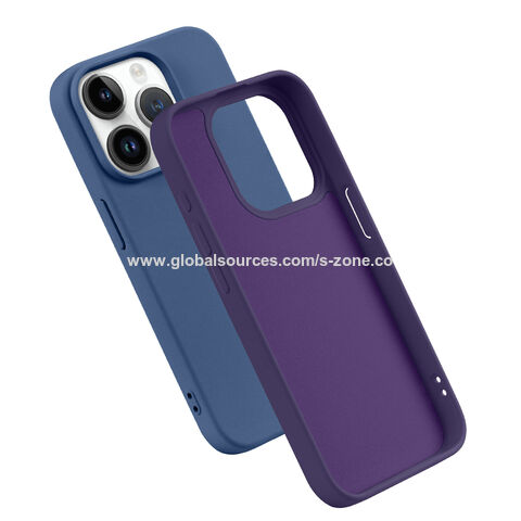 Großhandel UV-bedruckbare, werkseitige kundenspezifische Flüssigsilikon-Handyhülle für iPhone 16 15 14 13, weiche TPU-Silikon-Schutzhülle