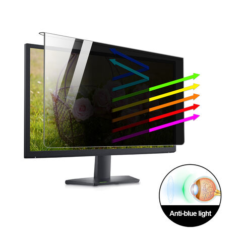 Protector de pantalla acrílico de 2 vías y 180 grados, antip espía y anti mirones para ordenador PC portátil, película protectora para los ojos