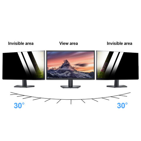 Protector de pantalla acrílico de 2 vías y 180 grados, antip espía y anti mirones para ordenador PC portátil, película protectora para los ojos