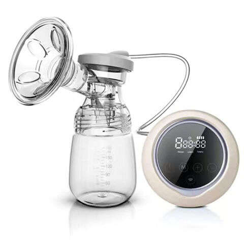 Extractor de Leche Eléctrico Doble con Tubo Largo, Pantalla LCD, Succión, Modos de Masaje y Extracción, Duradero, Precio de Fábrica