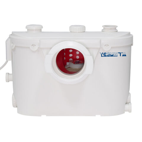 FLO500-B Broyeur WC Pompe, Pompe de Broyage des Eaux Usées pour Salle de Bains