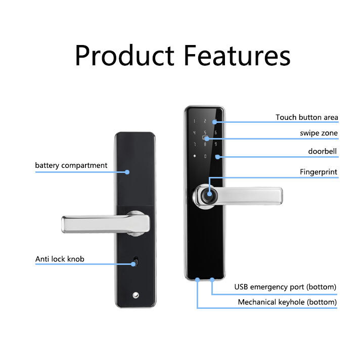 Stainless Steel Waterproof Ip66 Cerradura Inteligente Wifi App ...