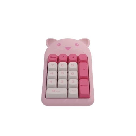 Teclado numérico para portátil, delgado y ligero, mini teclado externo para ordenador de sobremesa