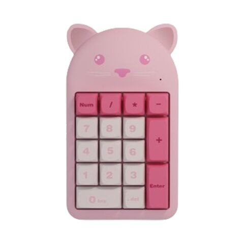 Teclado numérico para portátil, delgado y ligero, mini teclado externo para ordenador de sobremesa