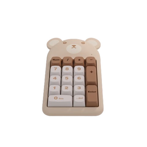 Teclado numérico para portátil, delgado y ligero, mini teclado externo para ordenador de sobremesa