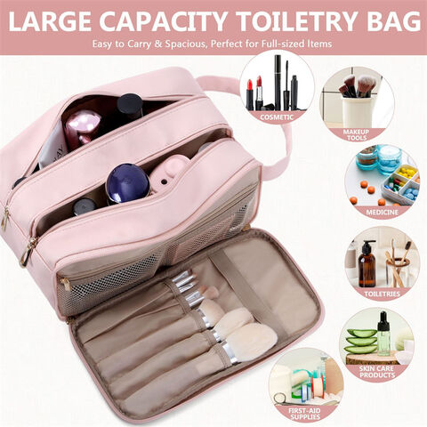 Compre Venta Al Por Mayor De Neceser De Cuero Impermeable Con