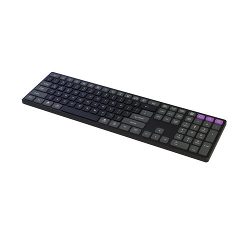 Teclado alámbrico inalámbrico silencioso para ordenador de escritorio, portátil, oficina, juegos, universal para chicas