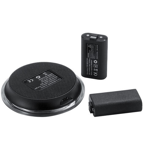 Estación de Carga Dual para Paquete de Baterías Recargables de Controlador Inalámbrico X-box One con 2*400mAh