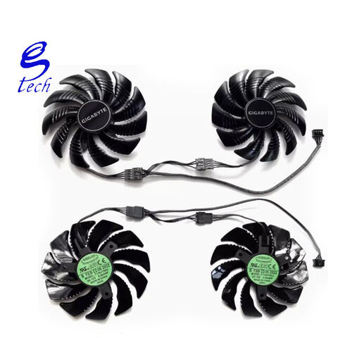 EM - Rechter Lüfter/gegen den Uhrzeigersinn für RTX2060 GTX1660ti 1660S 1650 T129215SU/GA91S2U Grafikkarten