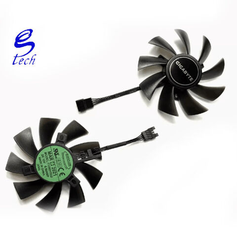EM - Rechter Lüfter/gegen den Uhrzeigersinn für RTX2060 GTX1660ti 1660S 1650 T129215SU/GA91S2U Grafikkarten