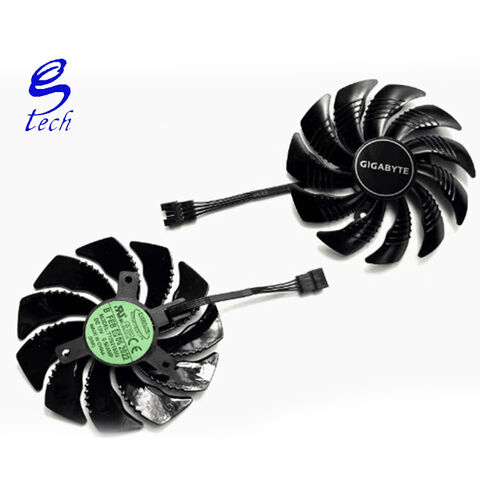 EM - Rechter Lüfter/gegen den Uhrzeigersinn für RTX2060 GTX1660ti 1660S 1650 T129215SU/GA91S2U Grafikkarten
