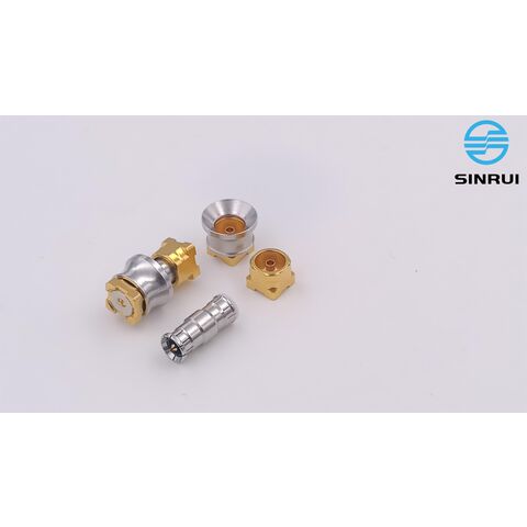 موصل متحد المحور MBX-J RF، موصل ذكر MBX، توصيل وحدة PCB SMT، ينطبق على مجالات الاتصالات الصناعية والطبية المتنوعة.