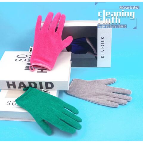 OEM Günstige Bunte Fünf-Finger-Duschbadetuch-Badehandschuhe Rücken-Peeling-Pad Körper-Peeling Rückenwäscher