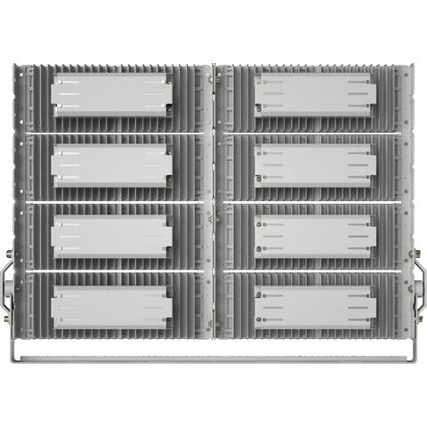 Foco LED modular para estadios IP66 400W 150lm/W CE ETL, alta eficiencia, luz de inundación, soporte de fábrica para almacén