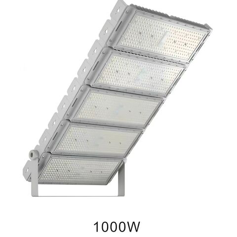 Foco LED modular para estadios IP66 400W 150lm/W CE ETL, alta eficiencia, luz de inundación, soporte de fábrica para almacén