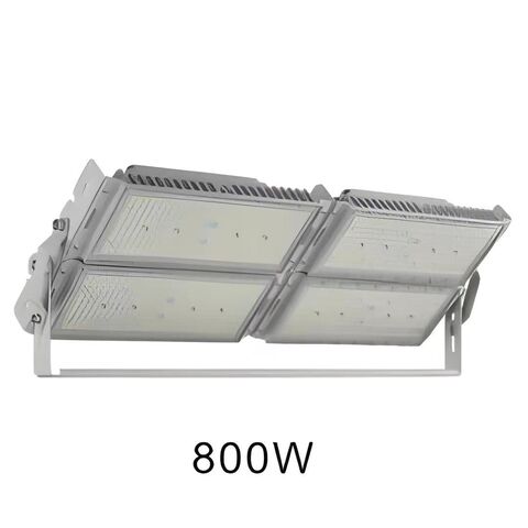 Foco LED modular para estadios IP66 400W 150lm/W CE ETL, alta eficiencia, luz de inundación, soporte de fábrica para almacén
