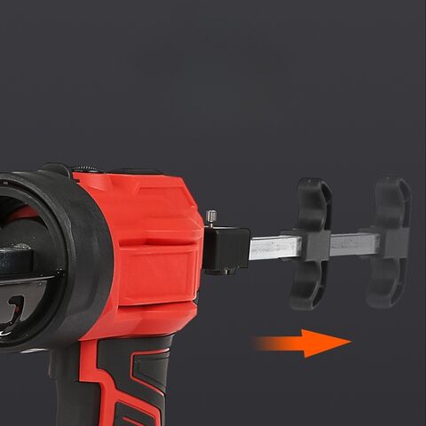 Pistolas de calafetagem de cola de vidro elétricas sem fio de metal estável personalizadas para renovação de casa