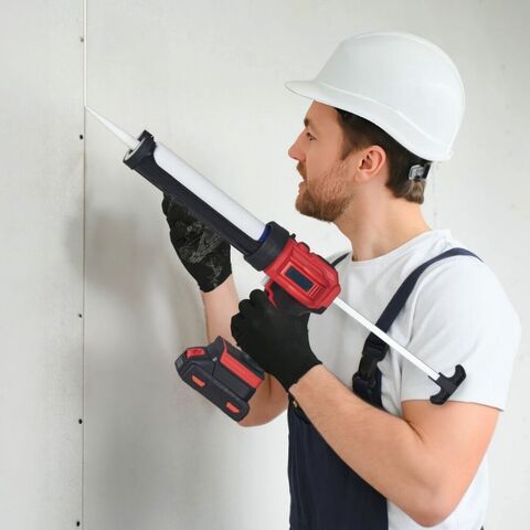 Pistolas de calafetagem de cola de vidro elétricas sem fio de metal estável personalizadas para renovação de casa