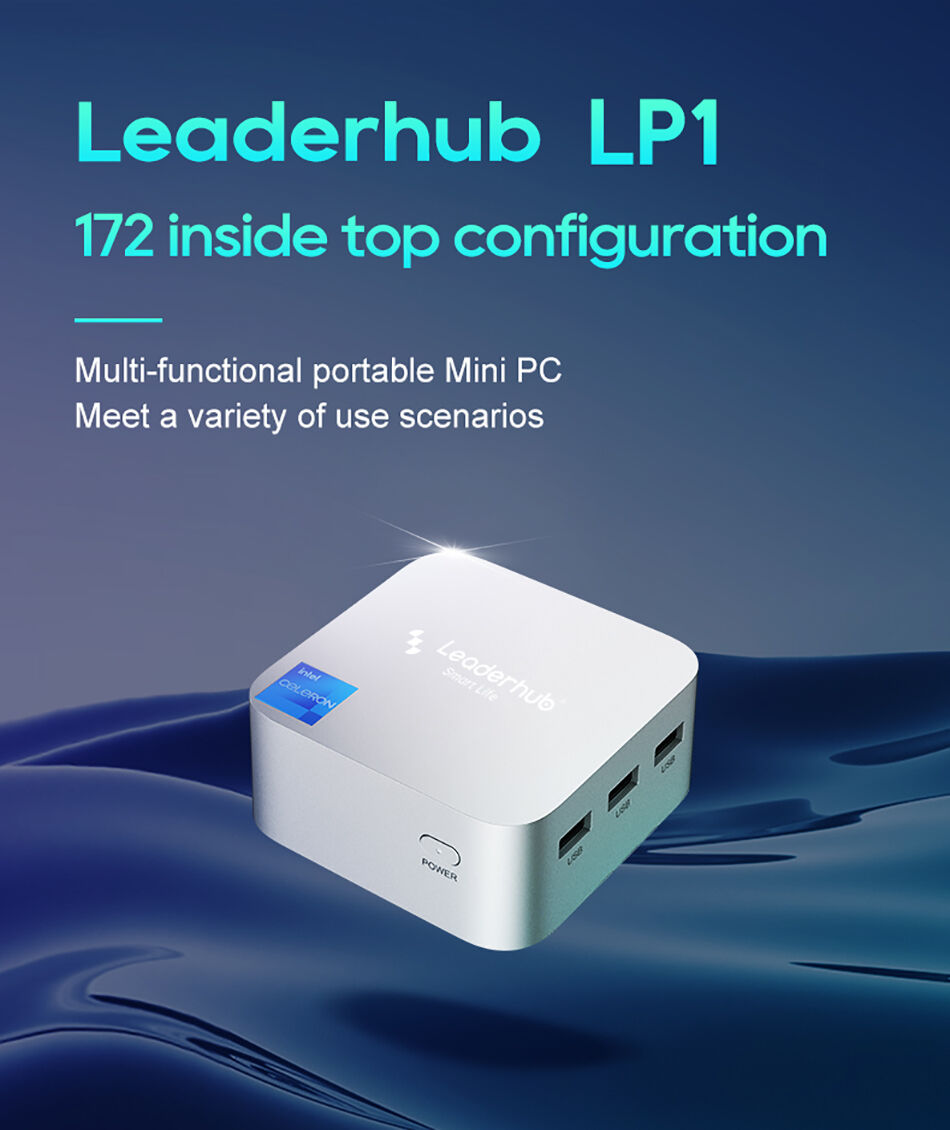Leaderhub Manufacturers Portable Mini Pcs With 8gb Ddr4 Ram 512gb Ssd ...