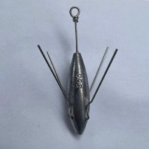 Nuevos plomos de pesca mixtos de 80-300g tipo ancla antienganche para pesca de fondo/invertida