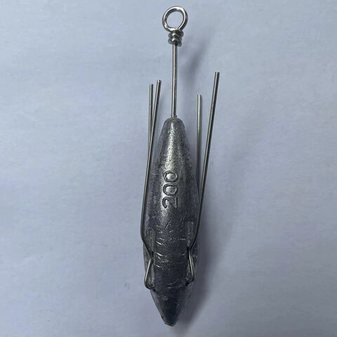 Nuevos plomos de pesca mixtos de 80-300g tipo ancla antienganche para pesca de fondo/invertida